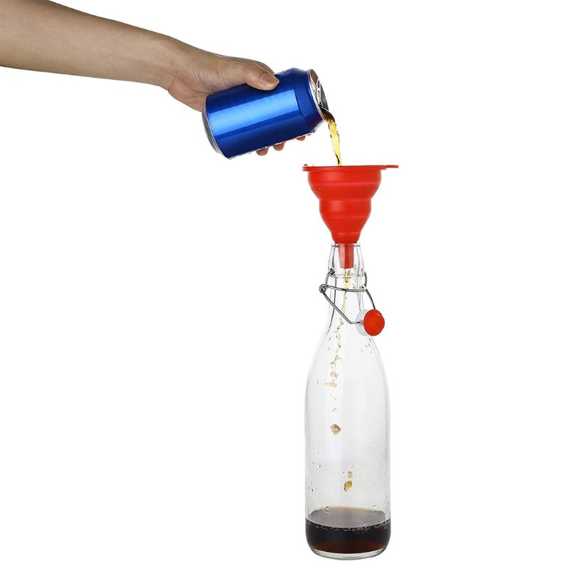 Flip Top Bottle Glass Bottle | Set of 3