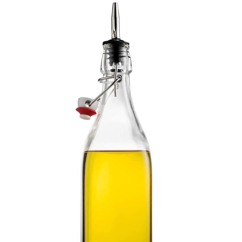 Flip Top Bottle Glass Bottle | Set of 3