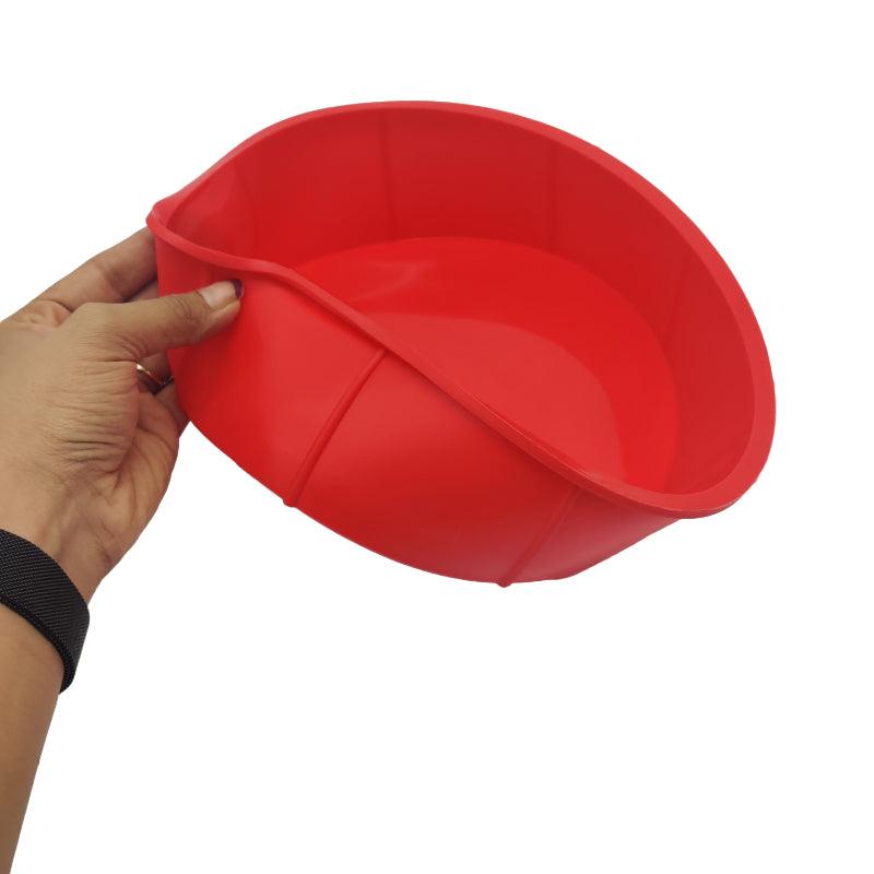 Round Shaped Silicone Cake Mould | 6 Inches & 8 Inches