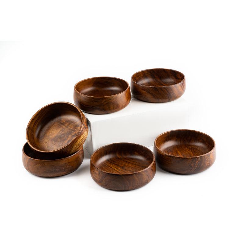 Baro Medium Wooden Bowls | Multiple Sets