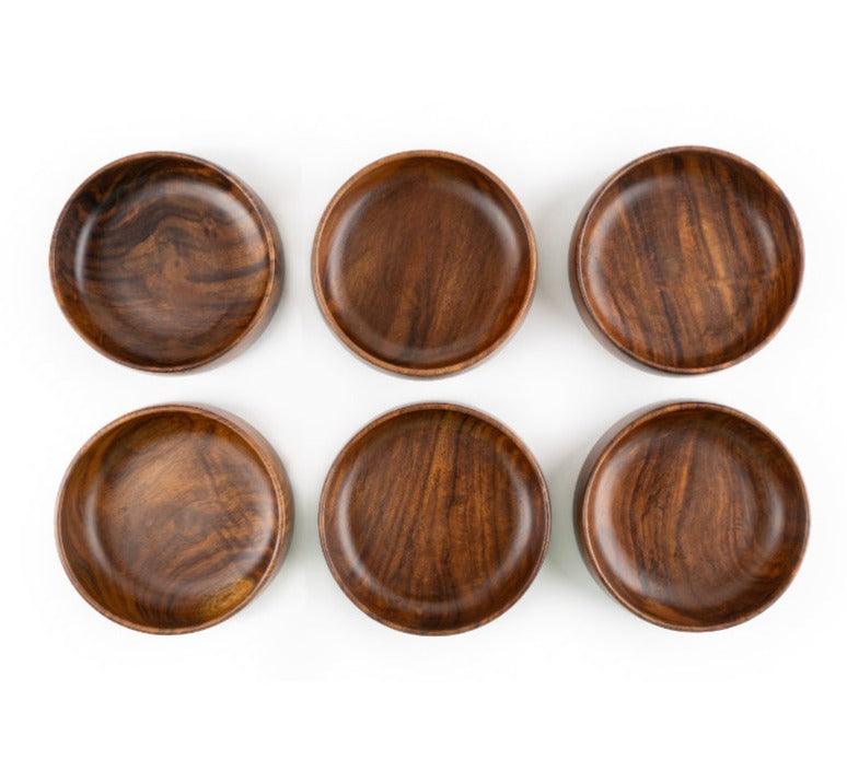 Baro Medium Wooden Bowls | Multiple Sets