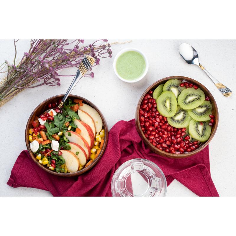 Baro Large & Small Wooden Bowls Combo | Multiple Sets