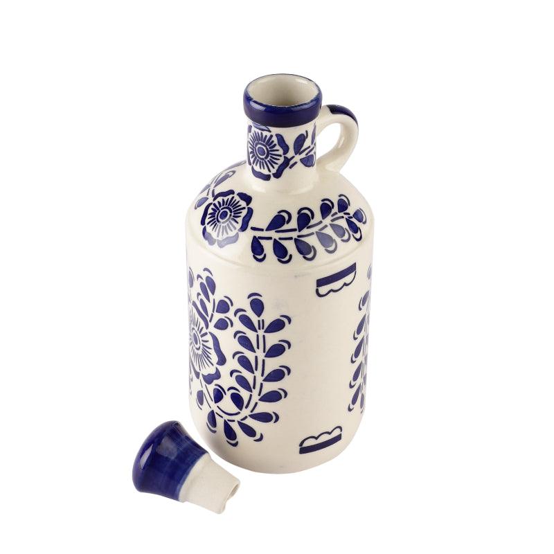 Ceramic Blue Floral Oil Dispenser | Multiple designs