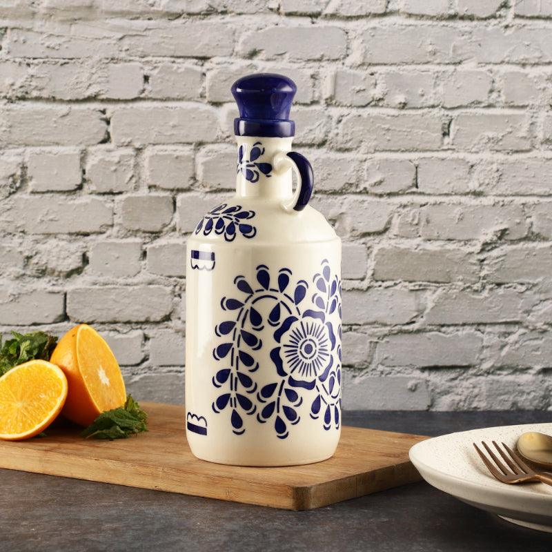 Ceramic Blue Floral Oil Dispenser | Multiple designs