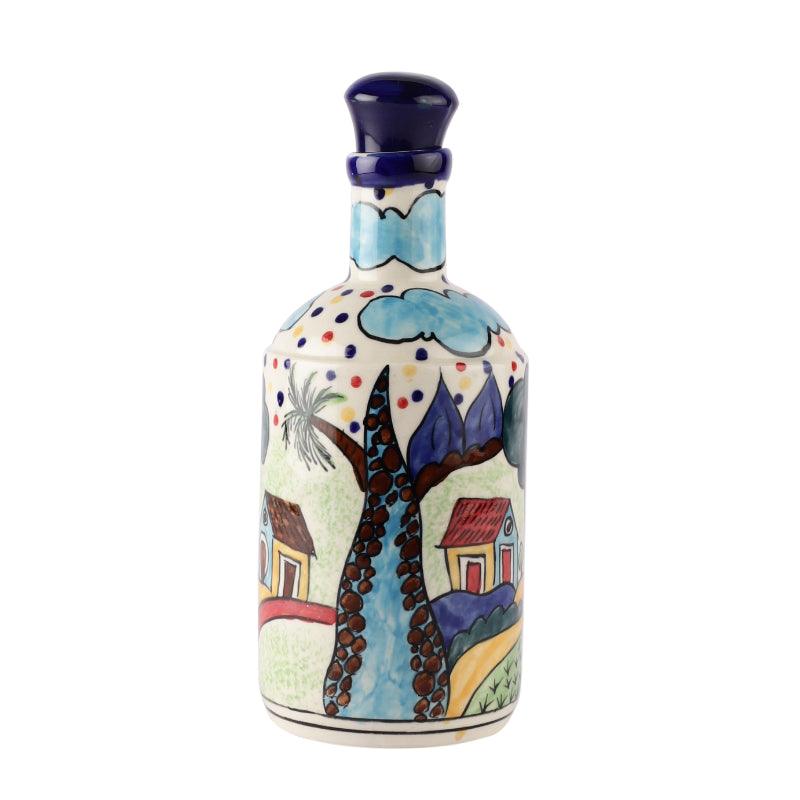 Ceramic Blue Floral Oil Dispenser | Multiple designs