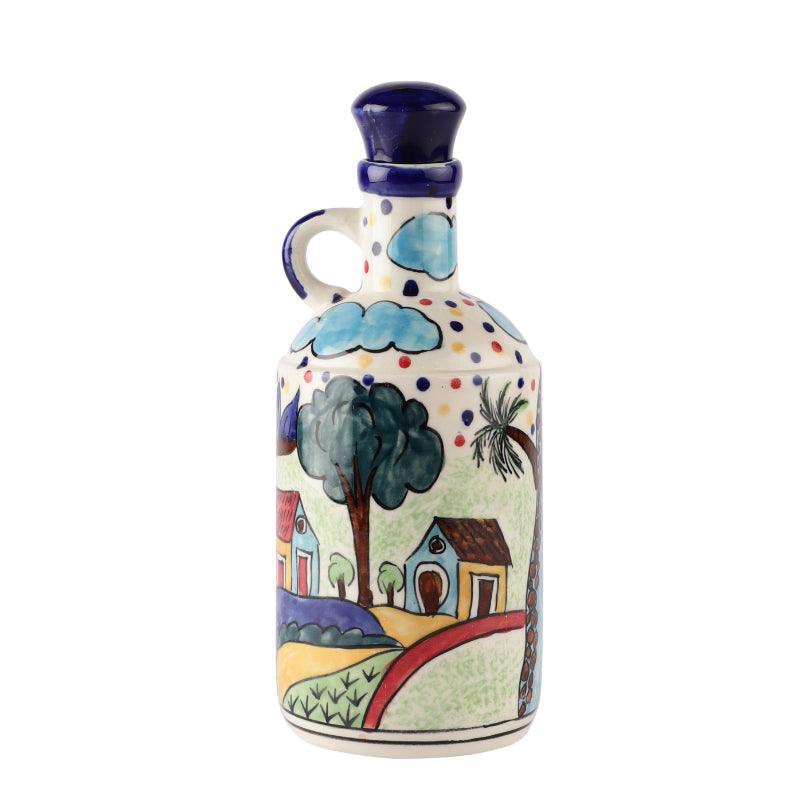 Ceramic Blue Floral Oil Dispenser | Multiple designs