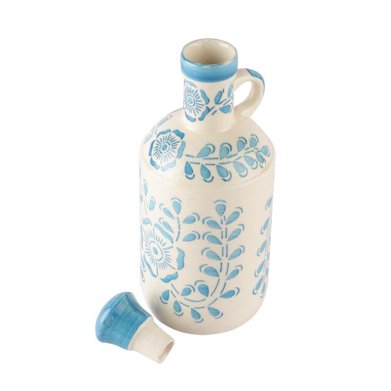 Ceramic Blue Floral Oil Dispenser | Multiple designs