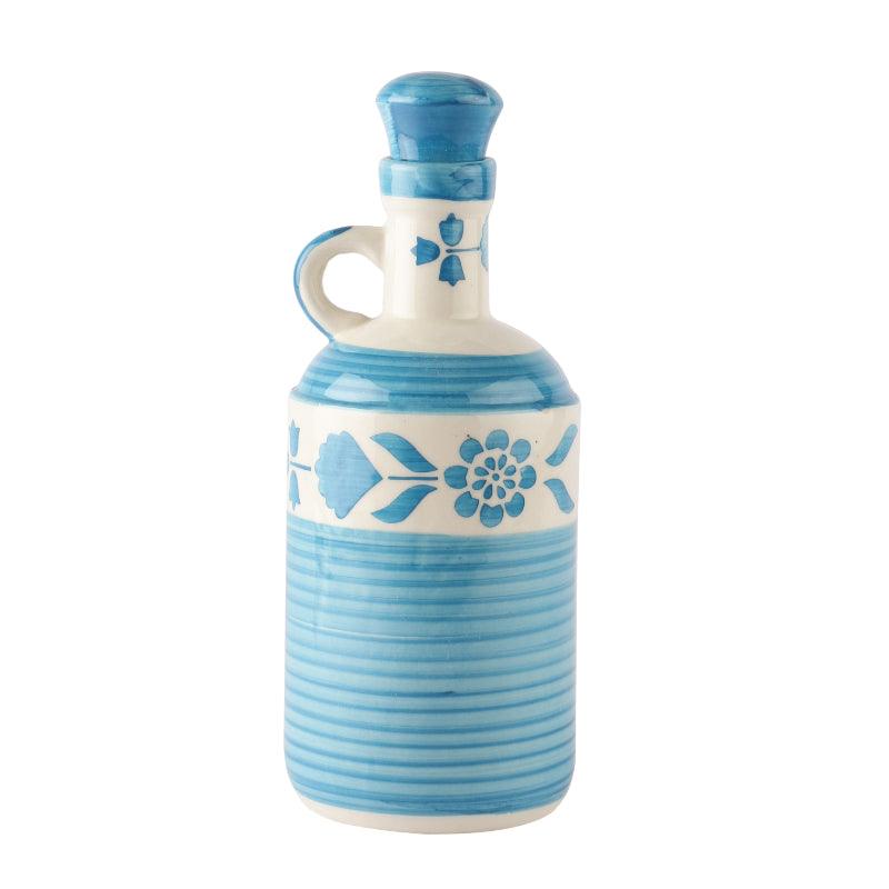 Ceramic Blue Floral Oil Dispenser | Multiple designs