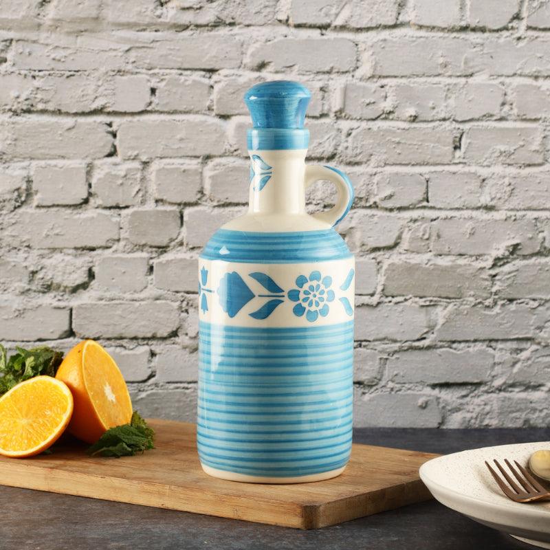 Ceramic Blue Floral Oil Dispenser | Multiple designs