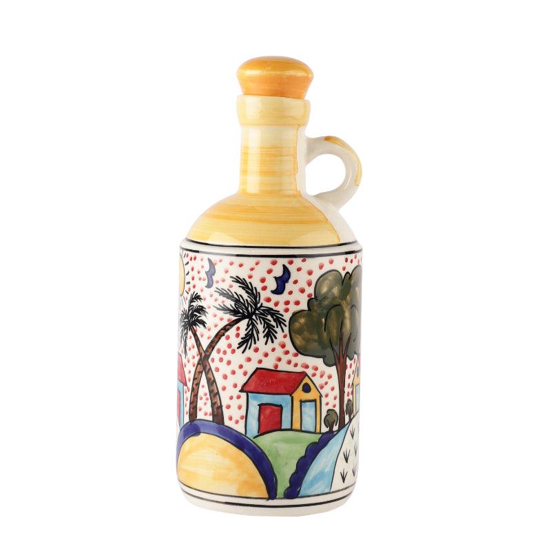 Ceramic Blue Floral Oil Dispenser | Multiple designs
