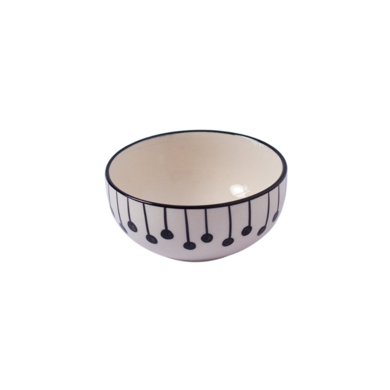 Athena Ceramic Handcrafted Serving Bowls | Set Of 6