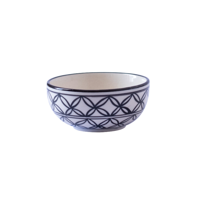 Aliana Ceramic Handcrafted Serving Bowls | Set Of 6