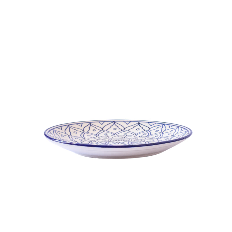 Belyn Ceramic Glossy Handcrafted Dinner Plates | Set Of 2