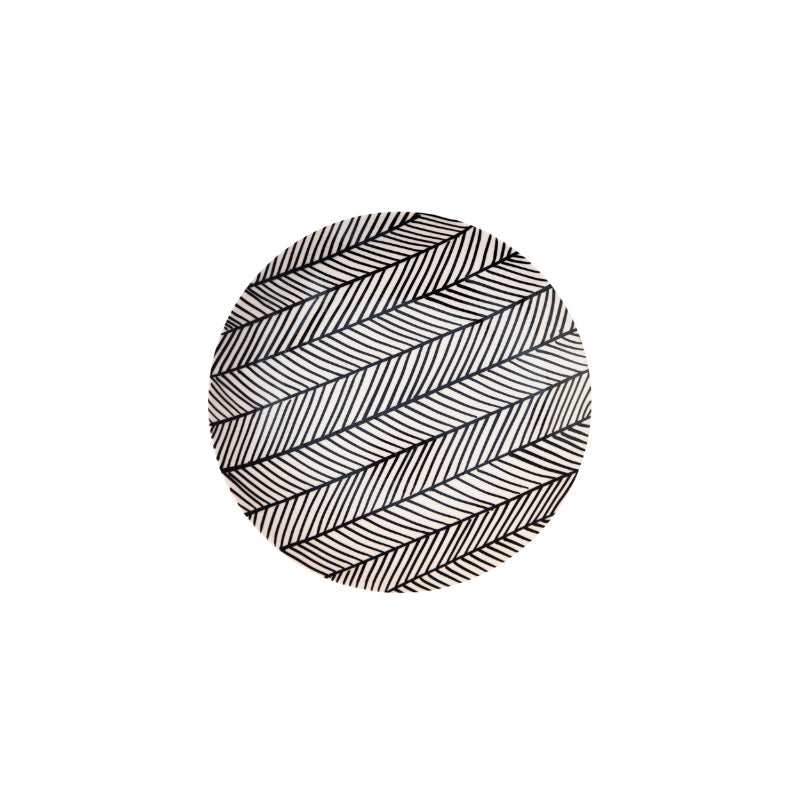 Astraea Ceramic Glossy Handcrafted Quarter Plates | Set Of 4