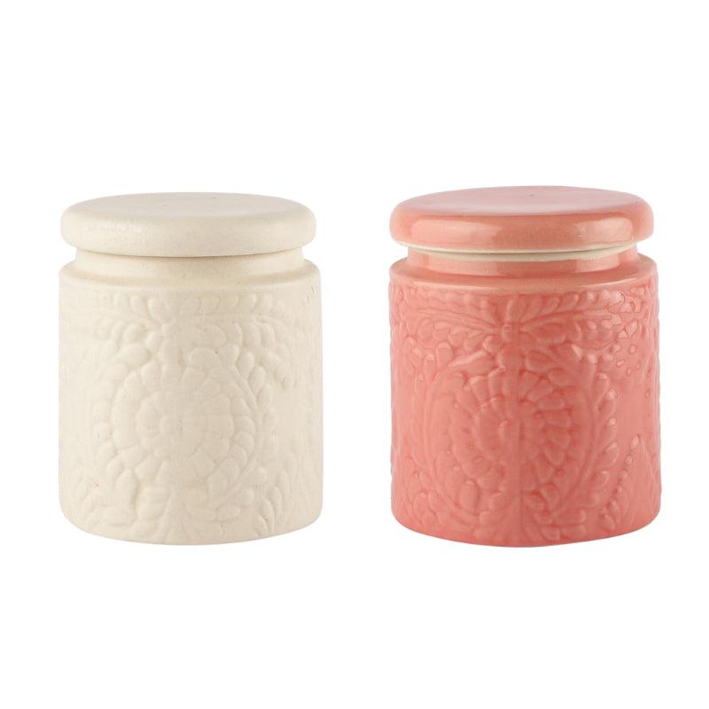 Multi Storage Jar | Set of 2 | Multiple Colors