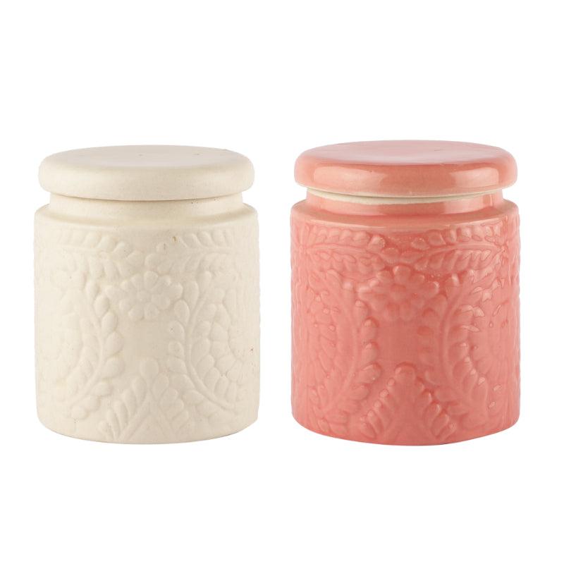 Multi Storage Jar | Set of 2 | Multiple Colors