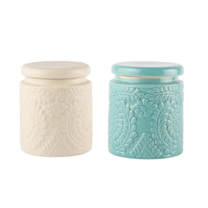 Multi Storage Jar | Set of 2 | Multiple Colors