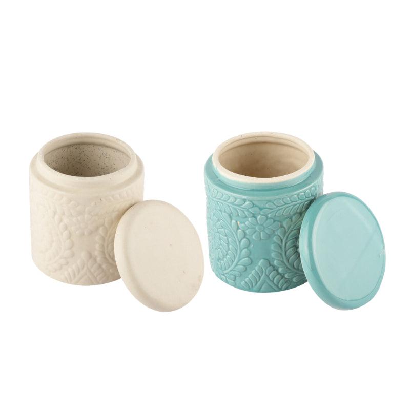 Multi Storage Jar | Set of 2 | Multiple Colors