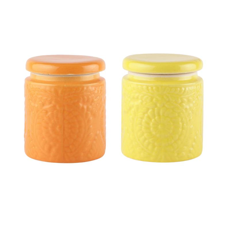 Multi Storage Jar | Set of 2 | Multiple Colors