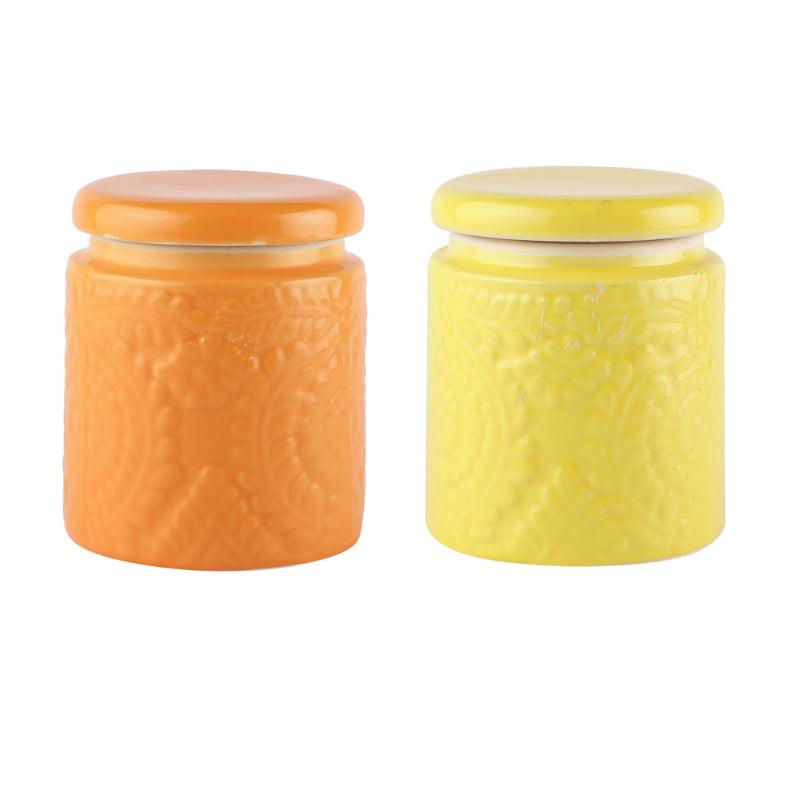 Multi Storage Jar | Set of 2 | Multiple Colors