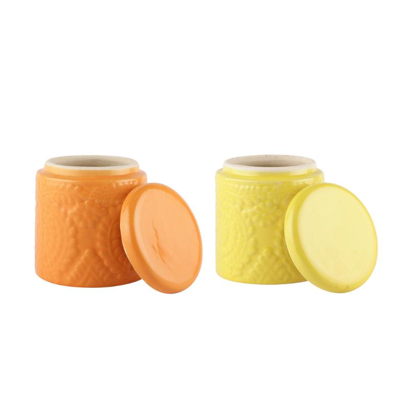 Multi Storage Jar | Set of 2 | Multiple Colors