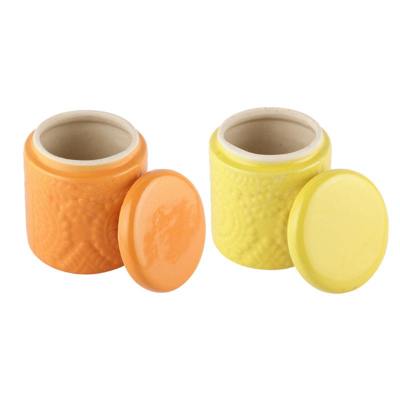 Multi Storage Jar | Set of 2 | Multiple Colors