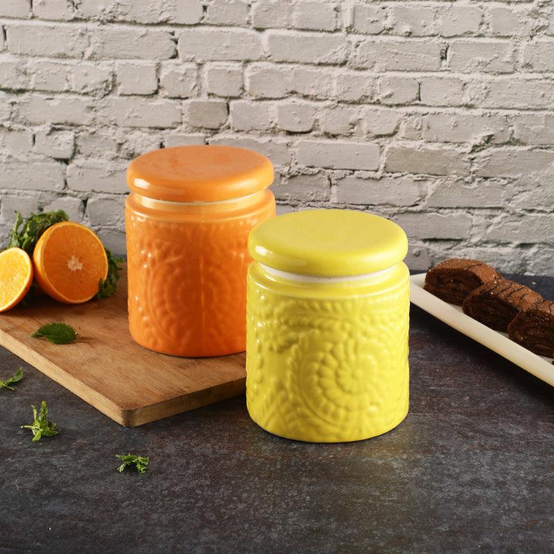 Multi Storage Jar | Set of 2 | Multiple Colors