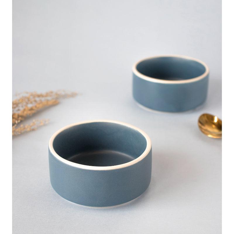 Berlin Blue Dessert Bowls | Small  | Set of 2