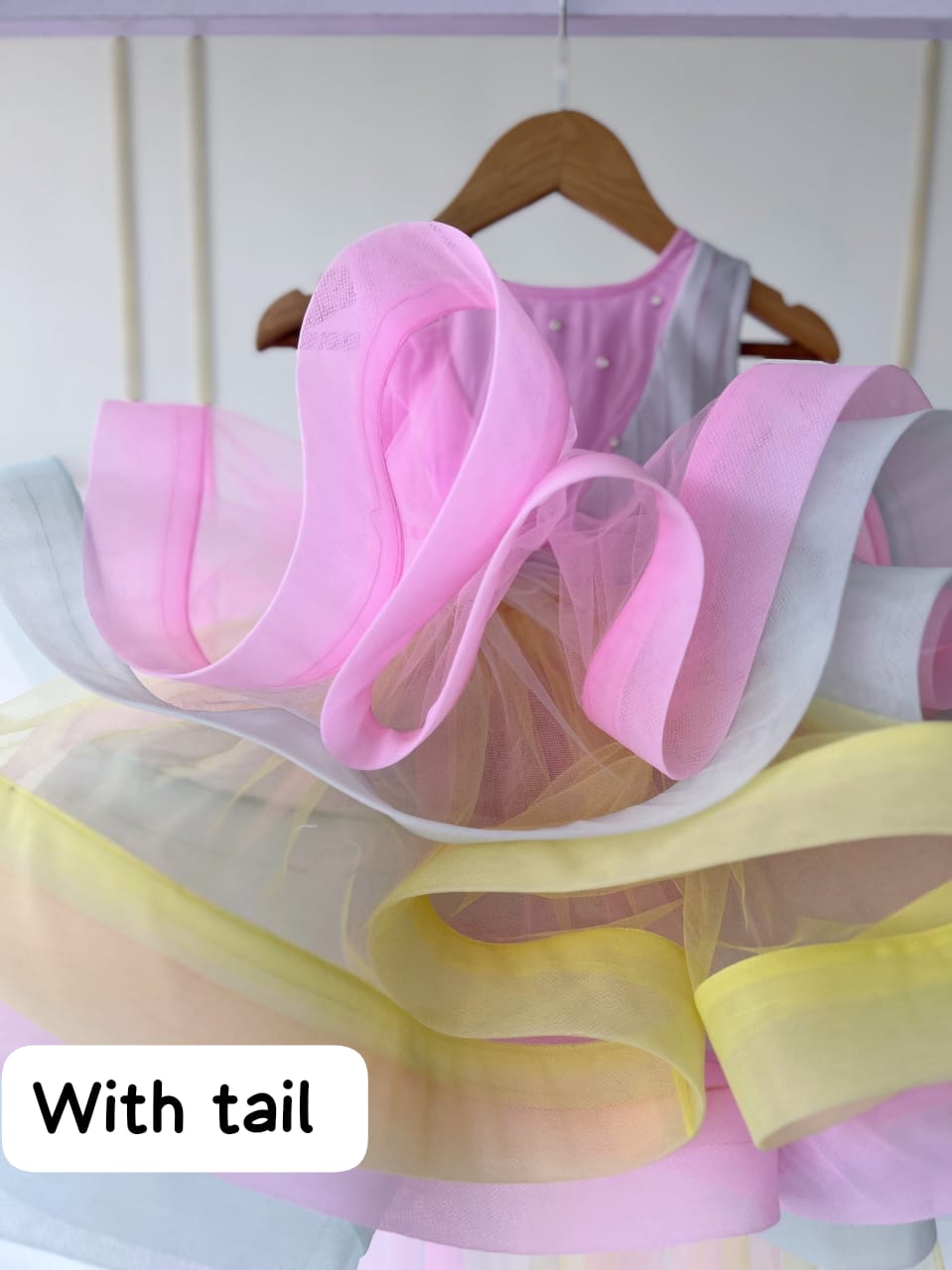 Baby Girl Net Full Flare Dress
