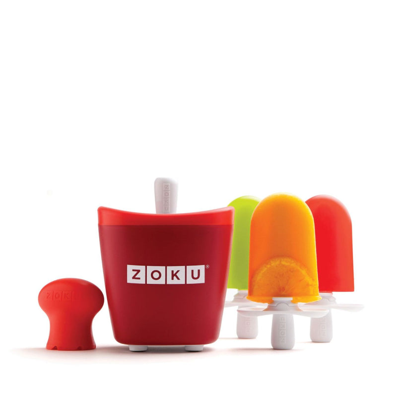 Single Red Quick Ice Pop Maker | 60ml