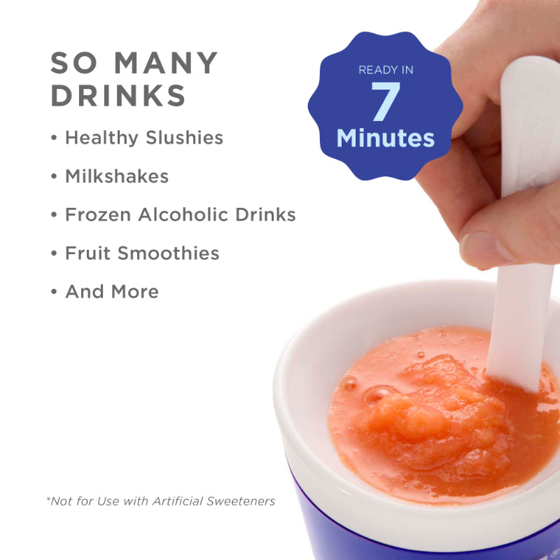 Slush and Shake Maker with 1 Spoon | 240ml | Multiple Colors