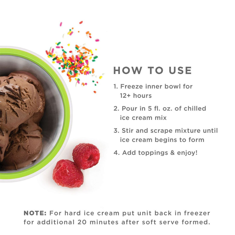 Ice Cream Maker with 1 Spoon | 150ml | Multiple Colors