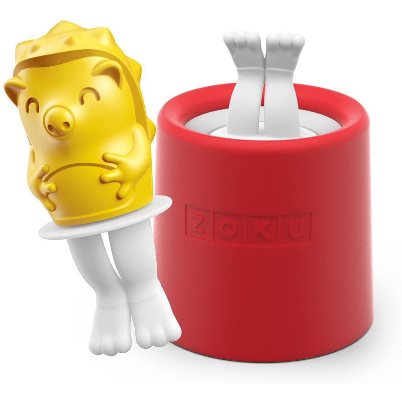 Hedgehog Red Mold Base Yellow Ice Pop Maker
