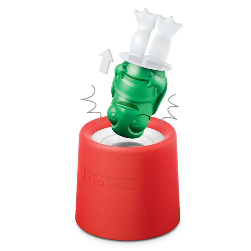 Turtle Red Mold Base Green Ice Pop Maker