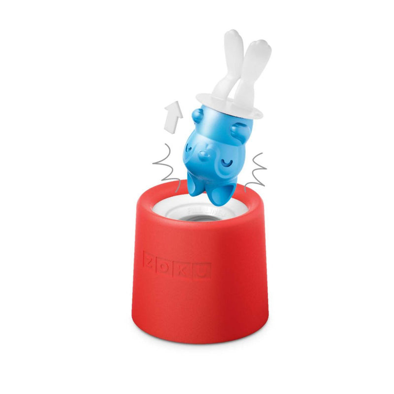 Bunny Red Mold Base Blue Ice Pop Maker