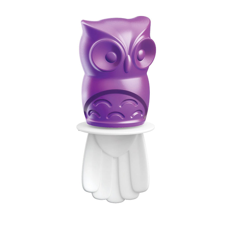 Owl Red Mold Base Purple Ice Pop Maker