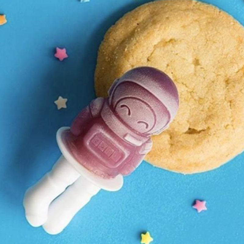 Space Blue Ice Pop Maker with 6 Popsicle Molds