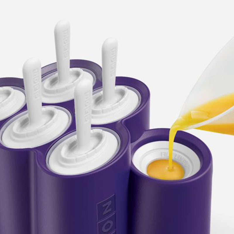 Space Blue Ice Pop Maker with 6 Popsicle Molds