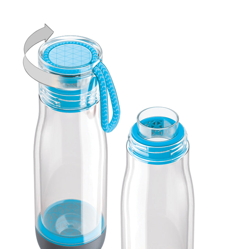 Double Wall Suspended Glass Core Water Bottle | Multiple Colors