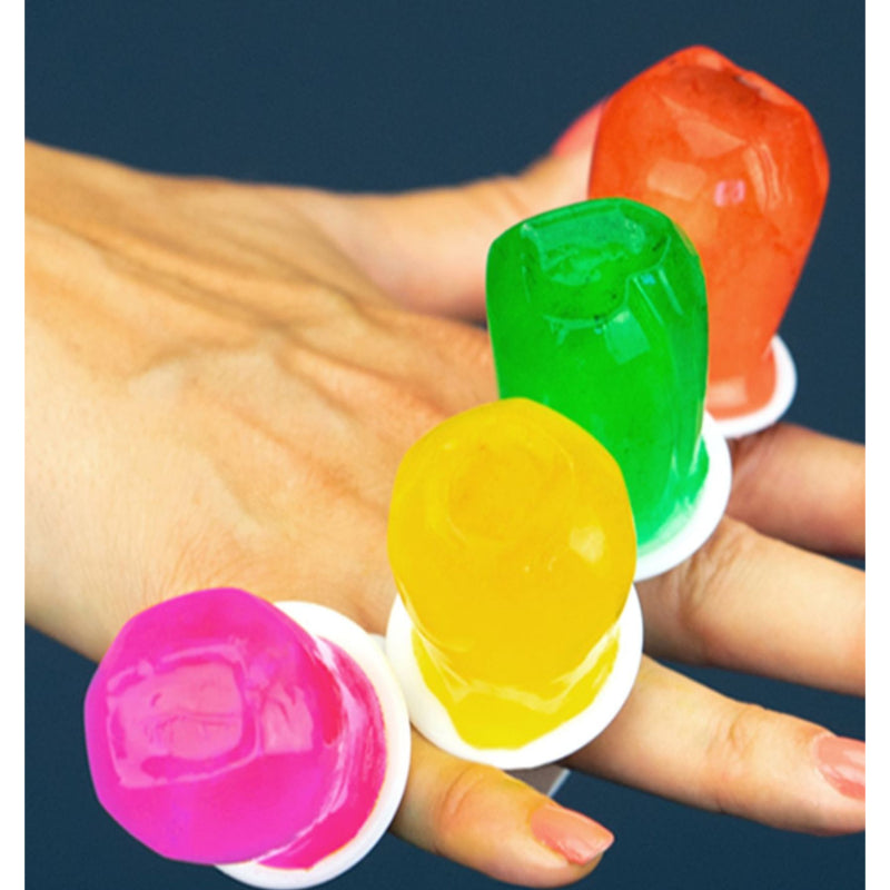 Ring Purple Gems Ice Pop Maker with 8 Popsicle Molds