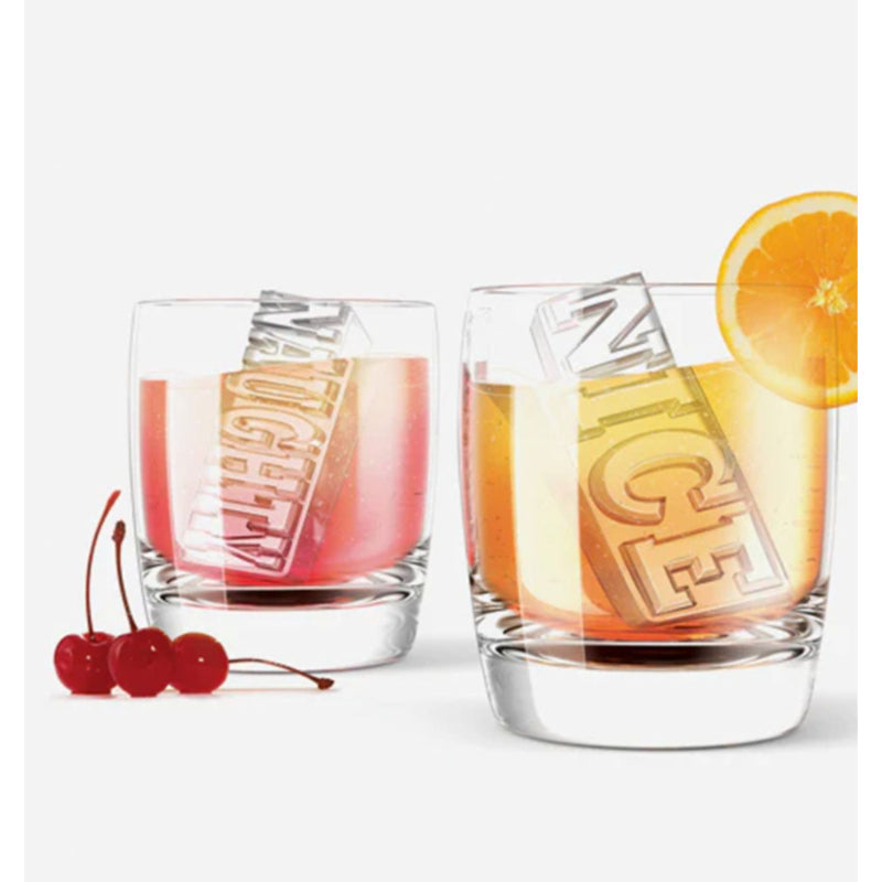 Naughty Nice Red Silicone Ice Mold Tray