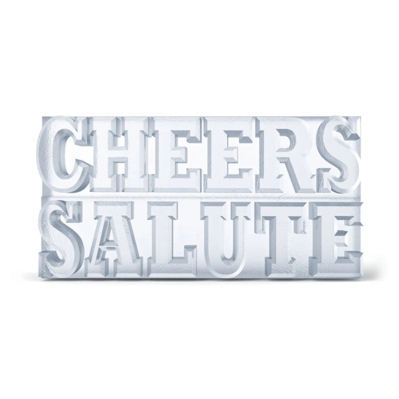 Cheers Salute Silicone Orange Ice Mold Tray | Set of 4