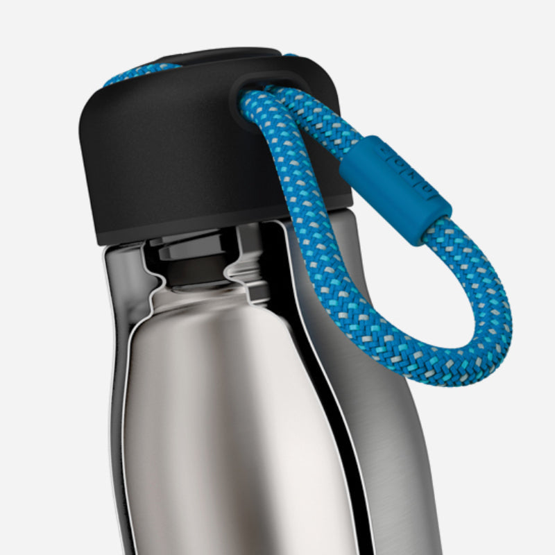 Silver Stainless Steel Vaaccum Insulated Water Bottle | 350ml