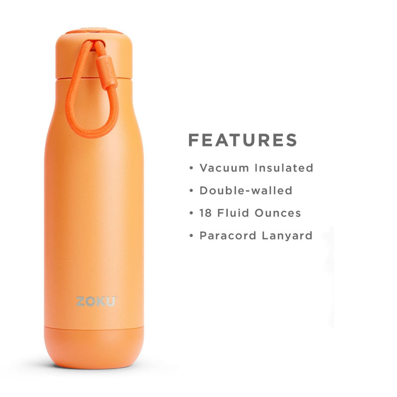 Stainless Steel Vaccum Insulated Water Bottle | 500ml | Multiple Colors