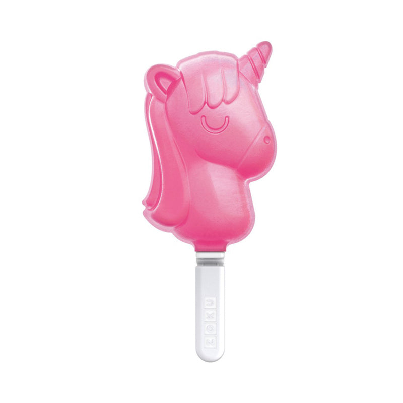 Unicorn Teal Ice Pop Maker Tray with 4 Molds