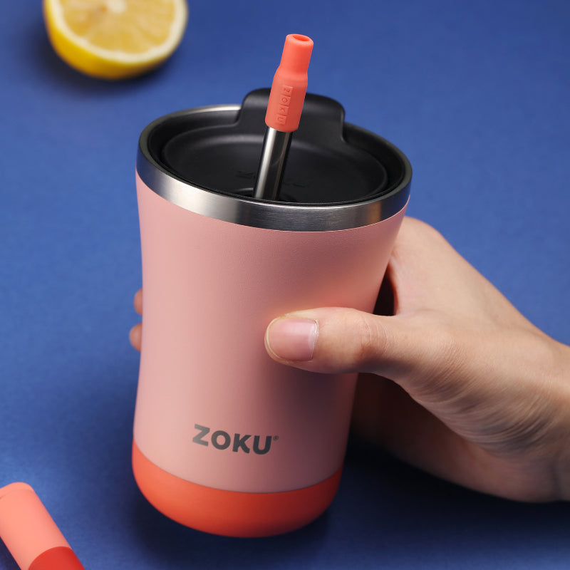3 in 1 Stainless Steel Vaccum Insulated Tumbler | 350ml | Multiple Colors