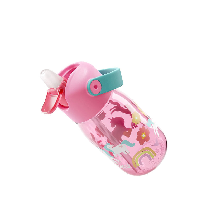 Anzesu Kids Flip Straw Bottle