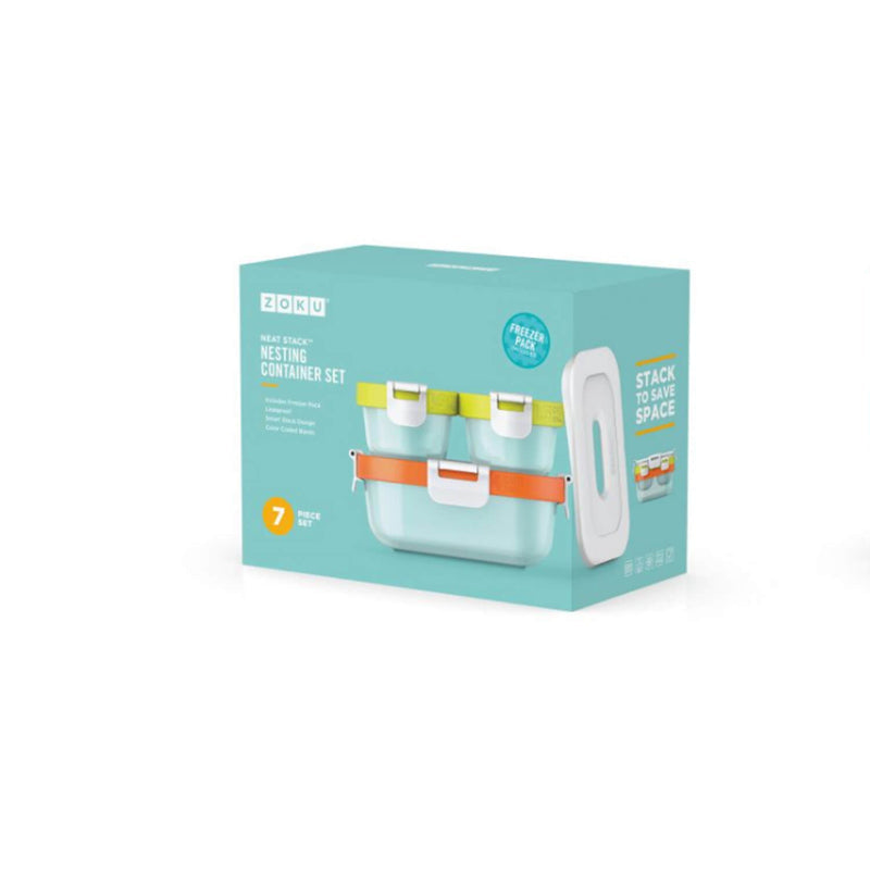 Neat Stack Interchangeable Food Storage Containers | Set of 7