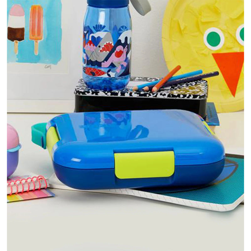 Neat Bento Jr. Kids Lunch Box with Attached Tray and 2 Containers | Multiple Colors