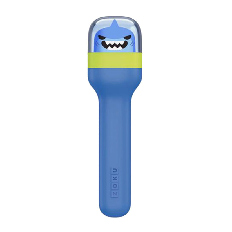 Shark Kids Pocket Stainless Steel Cutlery with Blue Travel Case
